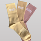 BARE 3-PACK Crew Socks