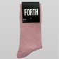 BLUSH Crew Socks