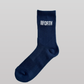 NAVY Crew Socks