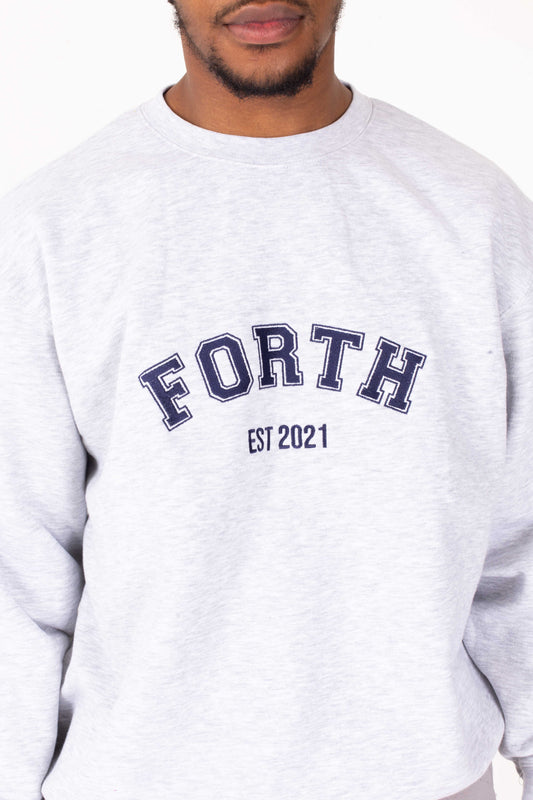 FORTH Everyday Varsity Sweatshirt Gray